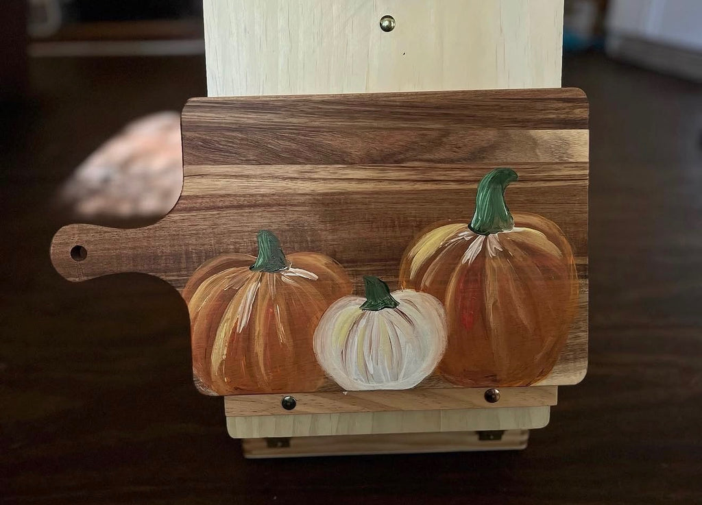 Fall Cutting Board Painting